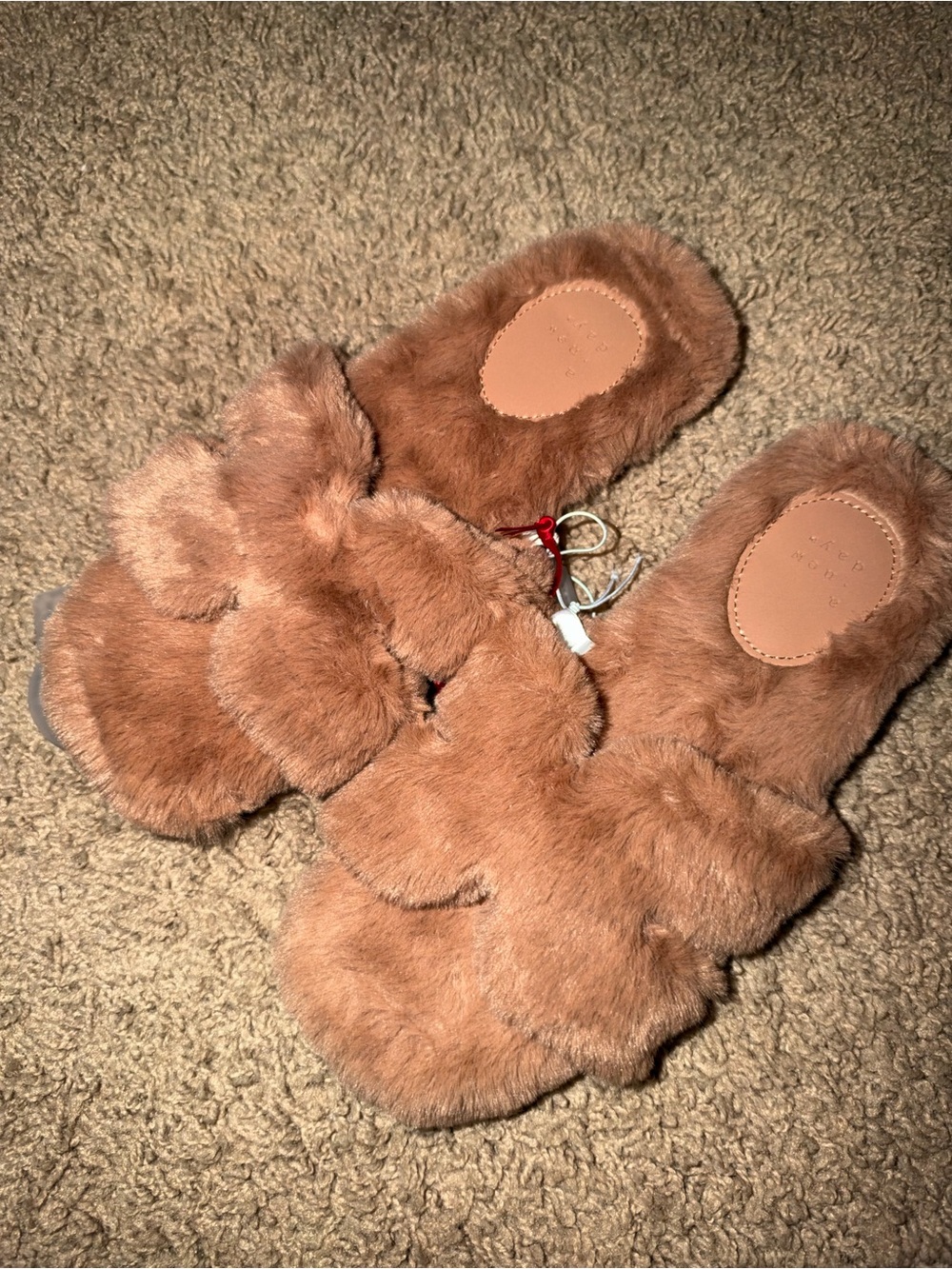 target brown slippers